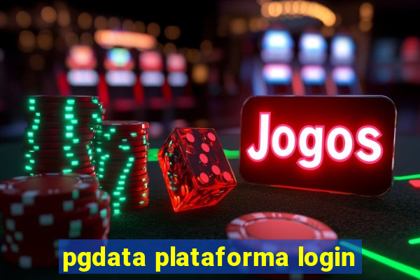 pgdata plataforma login